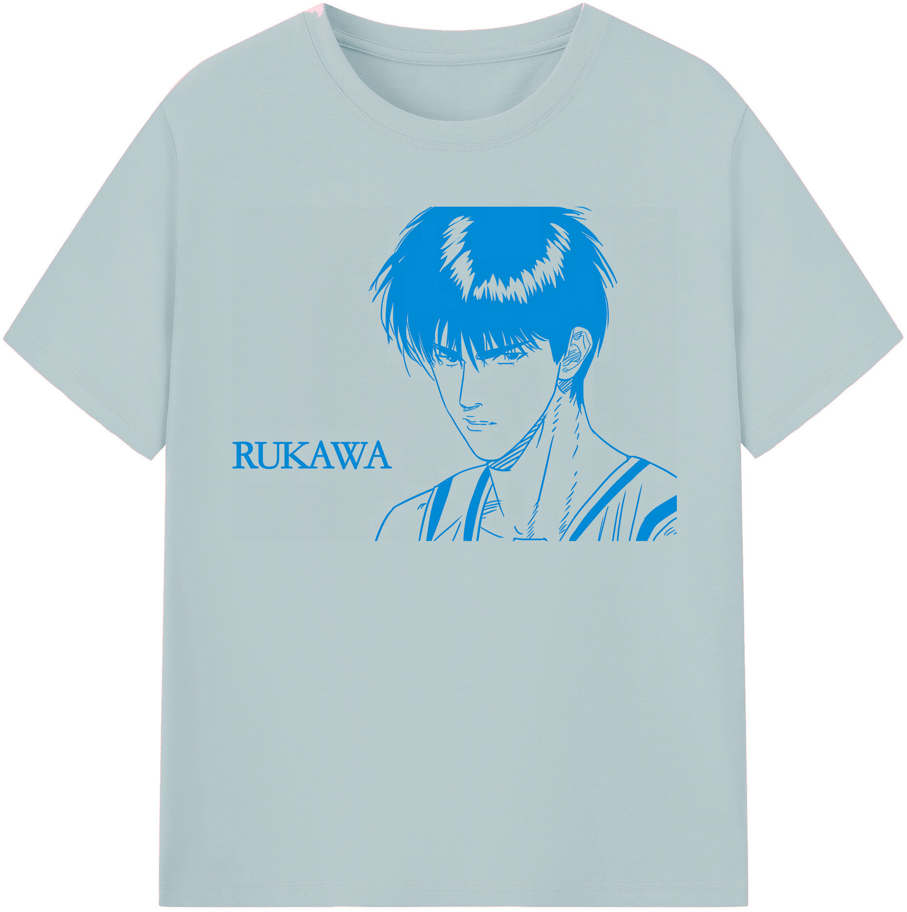 SLAM DUNK／スラムダンク 綿100％半袖Tシャツ（フロントプリント）
